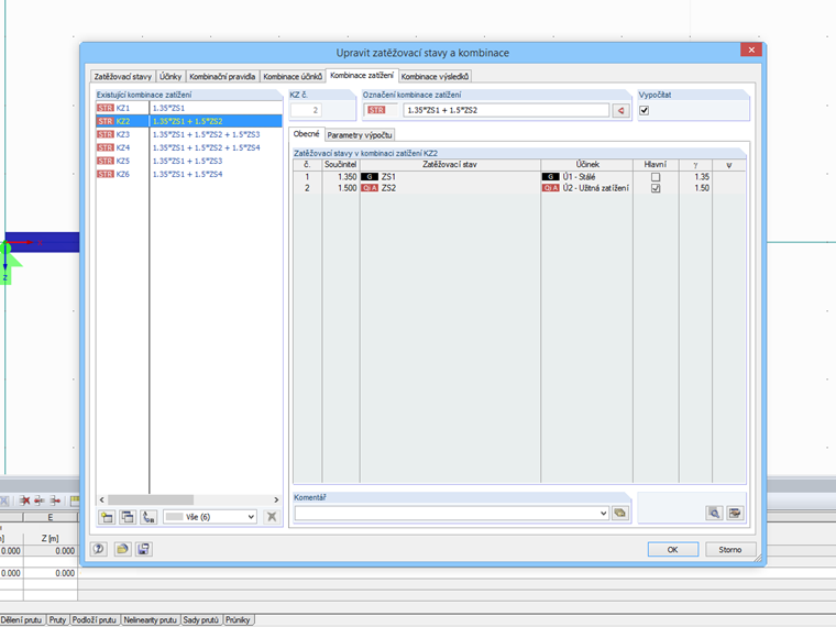 Možná kombinace rozdílného působení 2 skupin