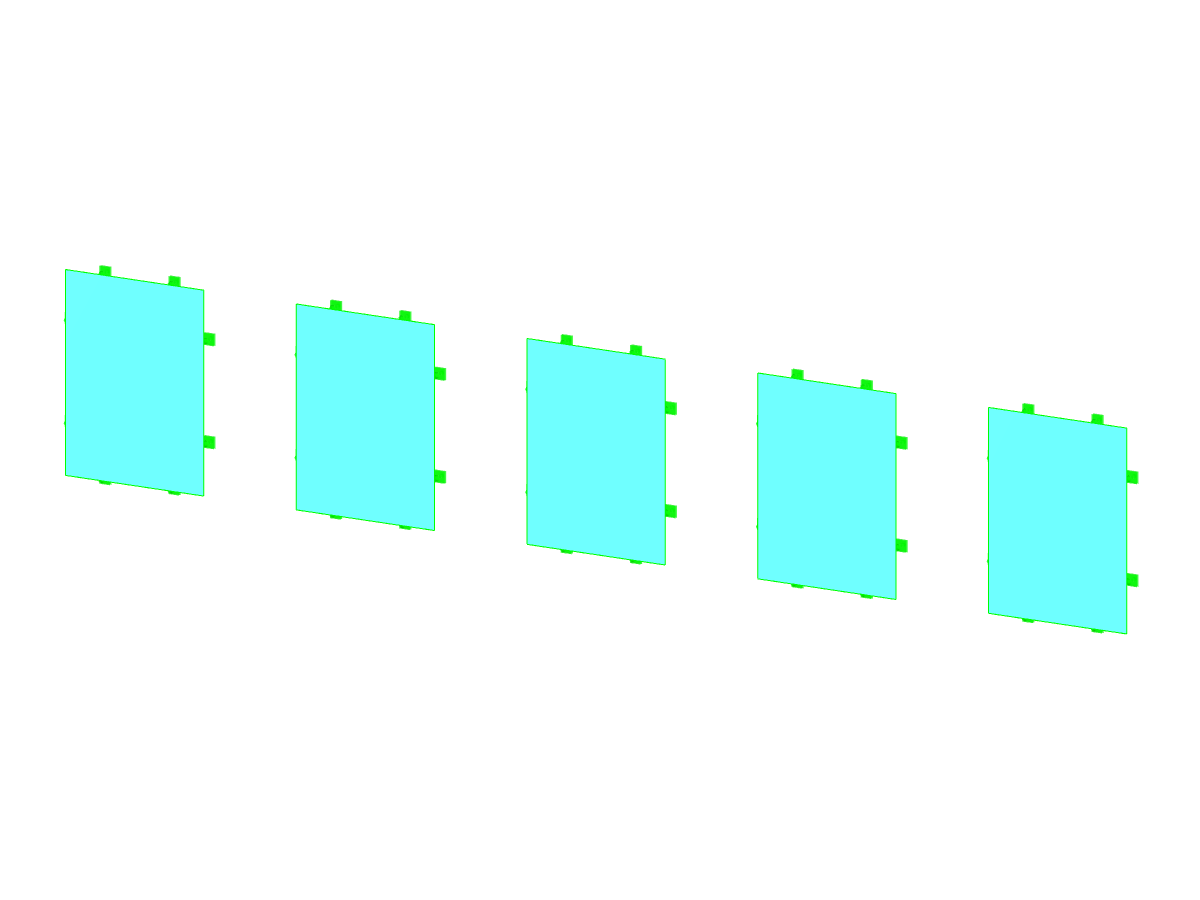 Výpočetní model desek vrstveného skla
