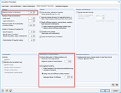 Dialog „Parametry výpočtu“ v programu RSTAB
