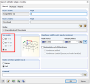 Nastavení 3D modelu