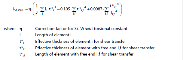 St. Venantova torzní konstanta
