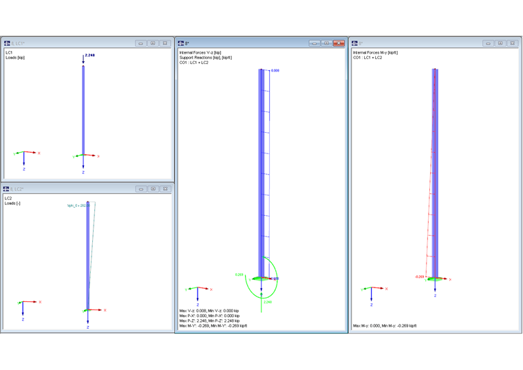 Rovná podpora s imperfekcí