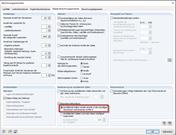 Dialog „Parametry výpočtu“