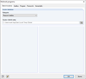 Pracovní složka programu