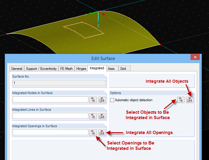 Ruční integrace objektů