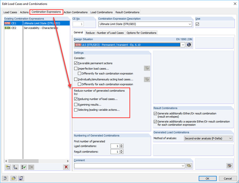 Zmenšení počtu vygenerovaných kombinací