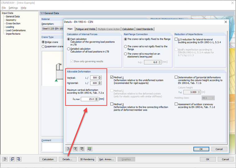 Upravit dovolené deformace