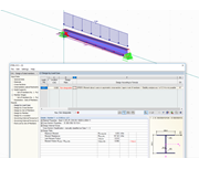 Upozornění pro posouzení sady prutů s příčným ohybem