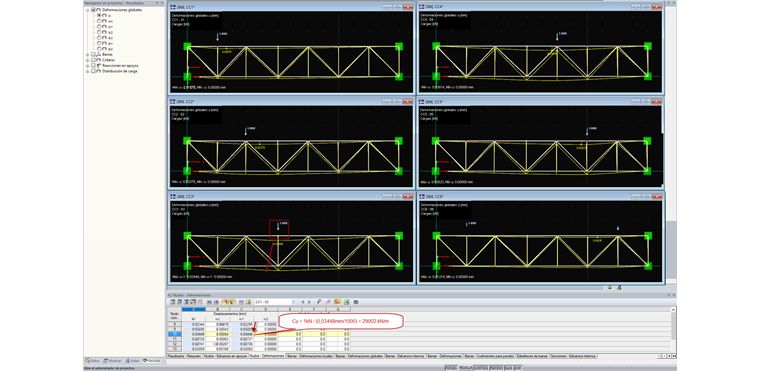 Stanovení náhradní pružiny pro ztužení