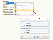 Kopírování zatěžovacího stavu