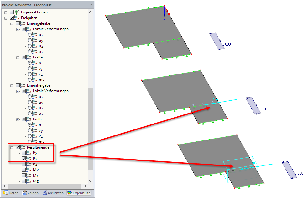 Výslednice jako síla