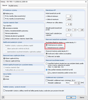 Detaily - stanovení redukčních součinitelů