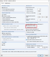 Detaily - stanovení redukčních součinitelů