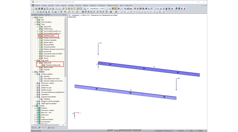 Pohyblivé zatížení
