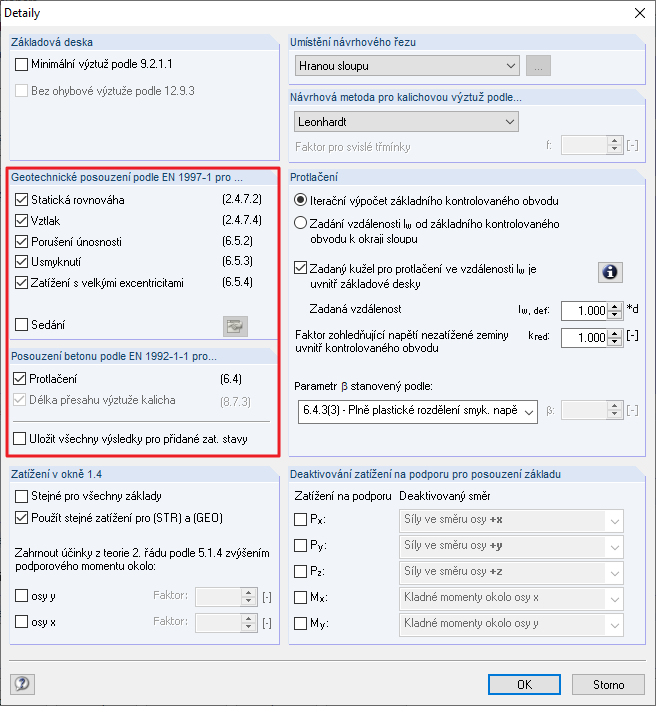 Posudky v modulu RF-/FOUNDATION Pro