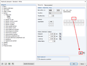 Nastavení zobrazení - změna velikosti písma (např. pro zatížení)