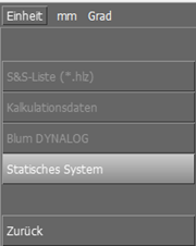 Export statického systému z programu cadwork