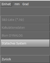 Export statického systému z programu cadwork