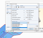 Materiálový model Ortotropní 3D
