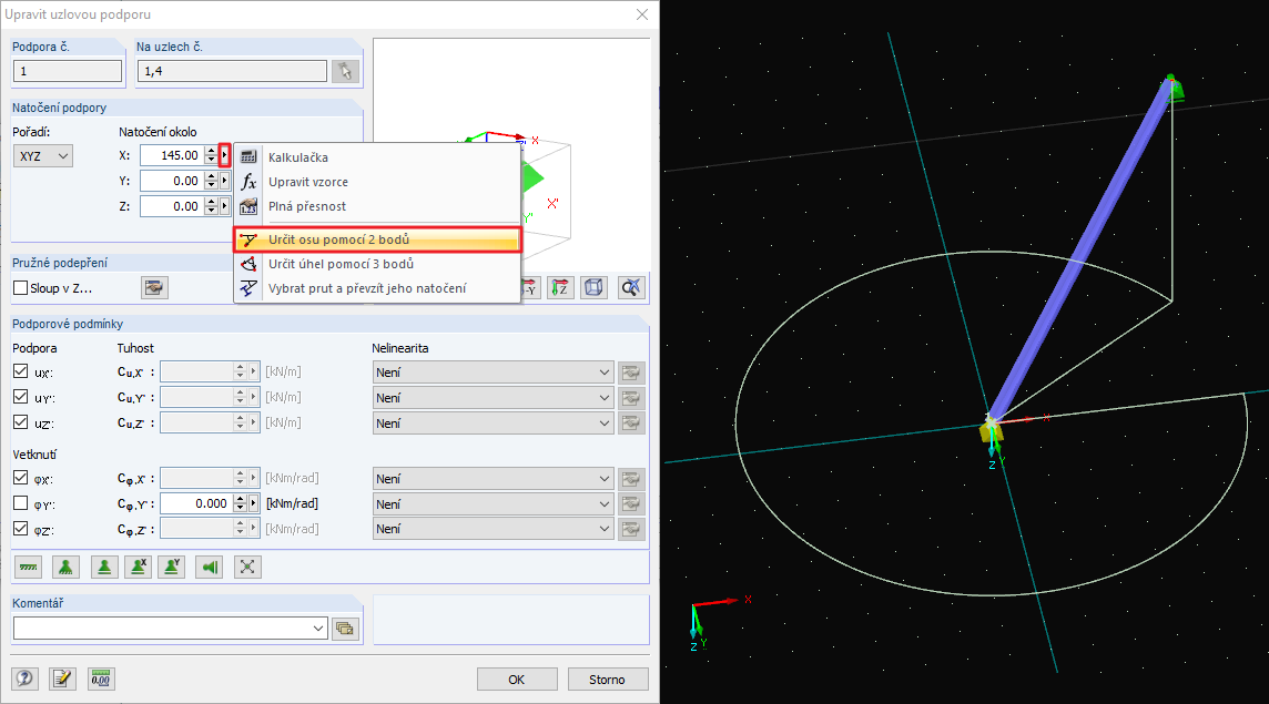Měření rotace nebo úhlu