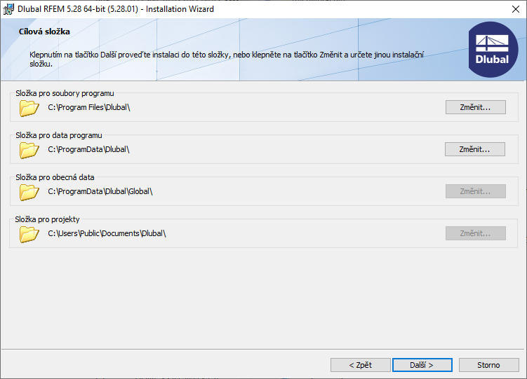 Průvodce instalací