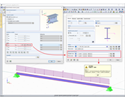 Zadání torzních kloubů na počátečním a koncovém uzlu