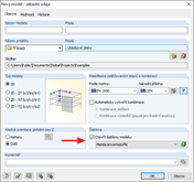 Výběr předlohy modelu