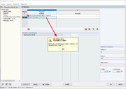 Chybové hlášení při výpočtu lana