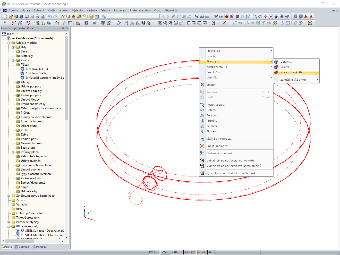 Nové složené těleso