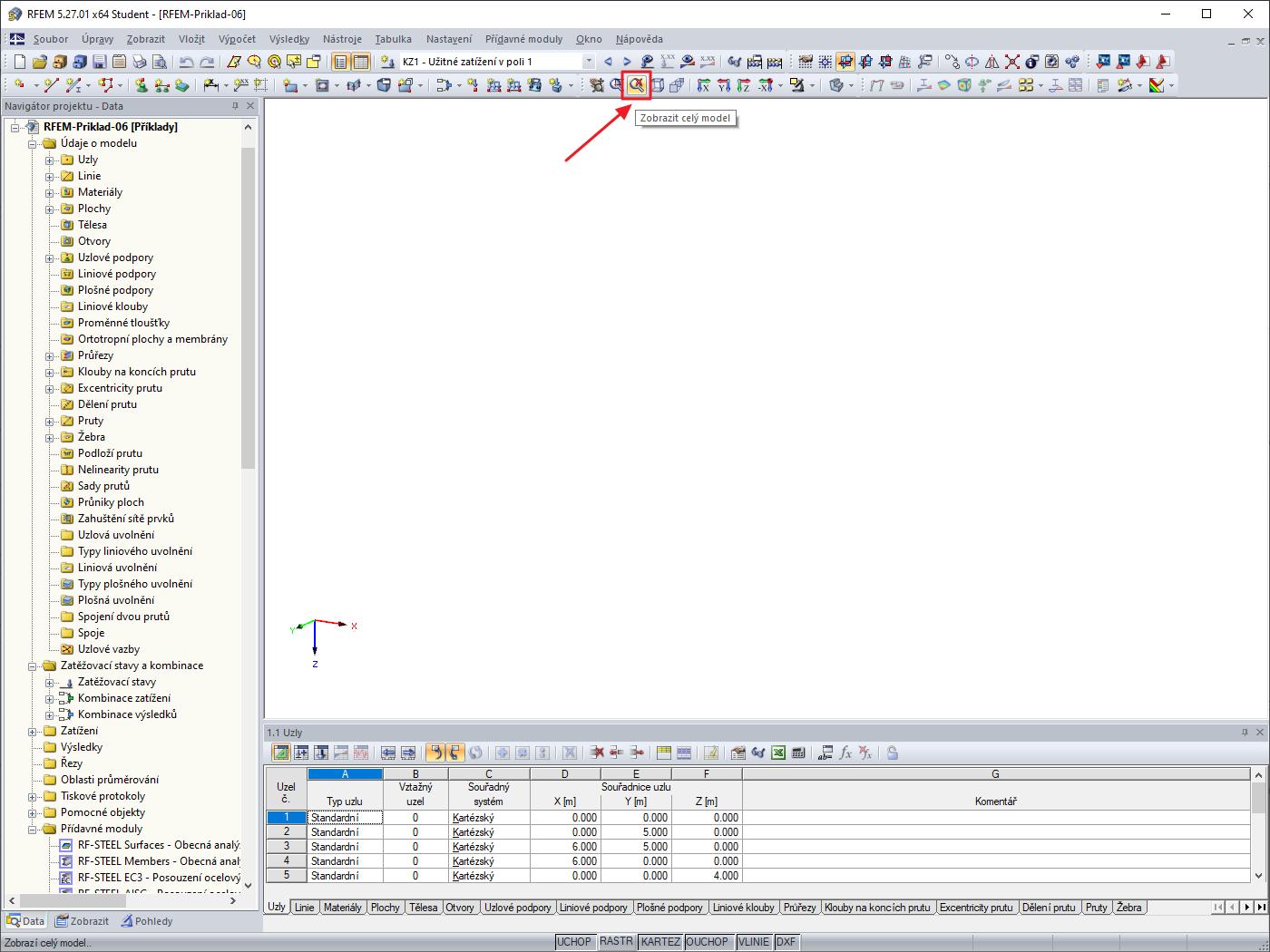 Modell gesamt anzeigen