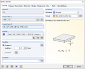 Typ tuhosti plochy "Bez membránového tahu"