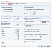 Úprava intenzity neaktivních objektů