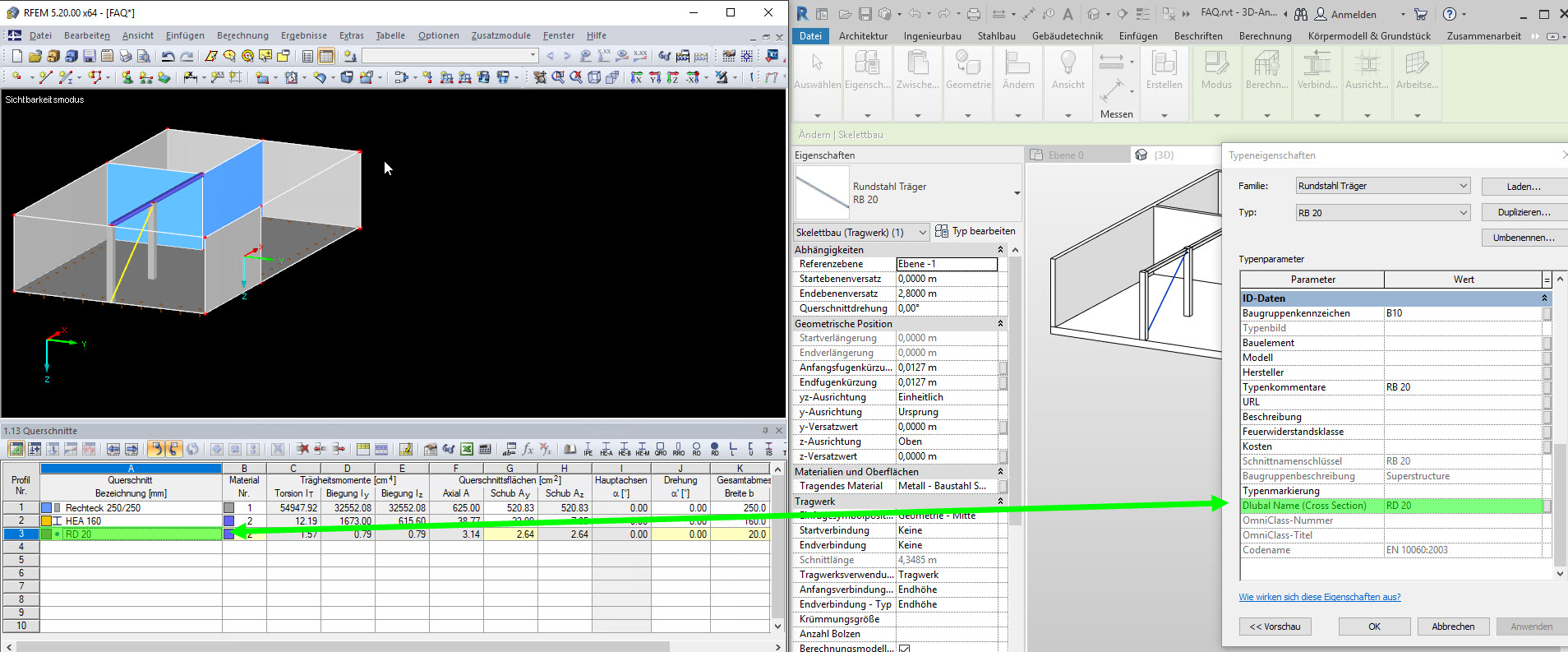 Název Dlubal (průřez)