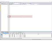 Výztuha s nulovým prvkem připojeným k poli boulení