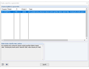 Chybová zpráva v přídavném modulu