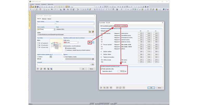 Zadání referenční výšky
