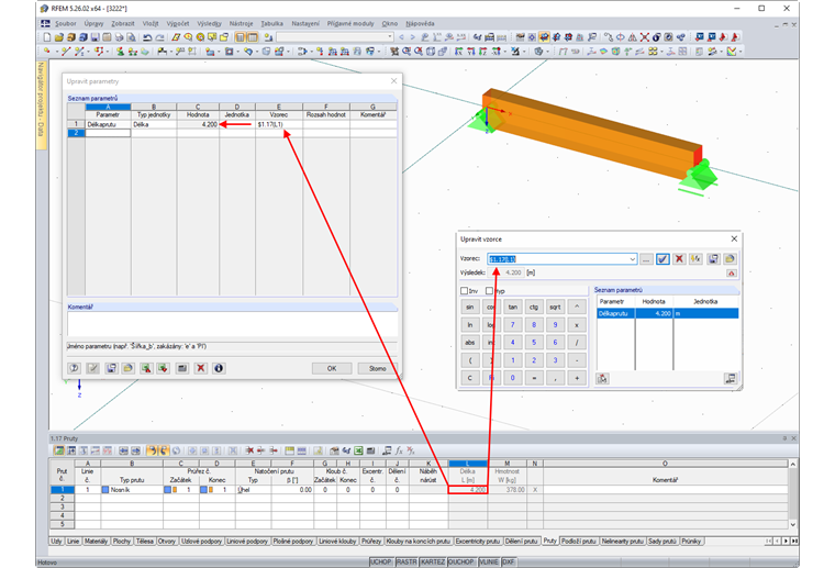 Načtení hodnot z buněk