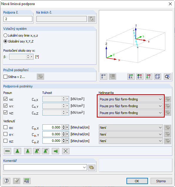 Form-Finding Support