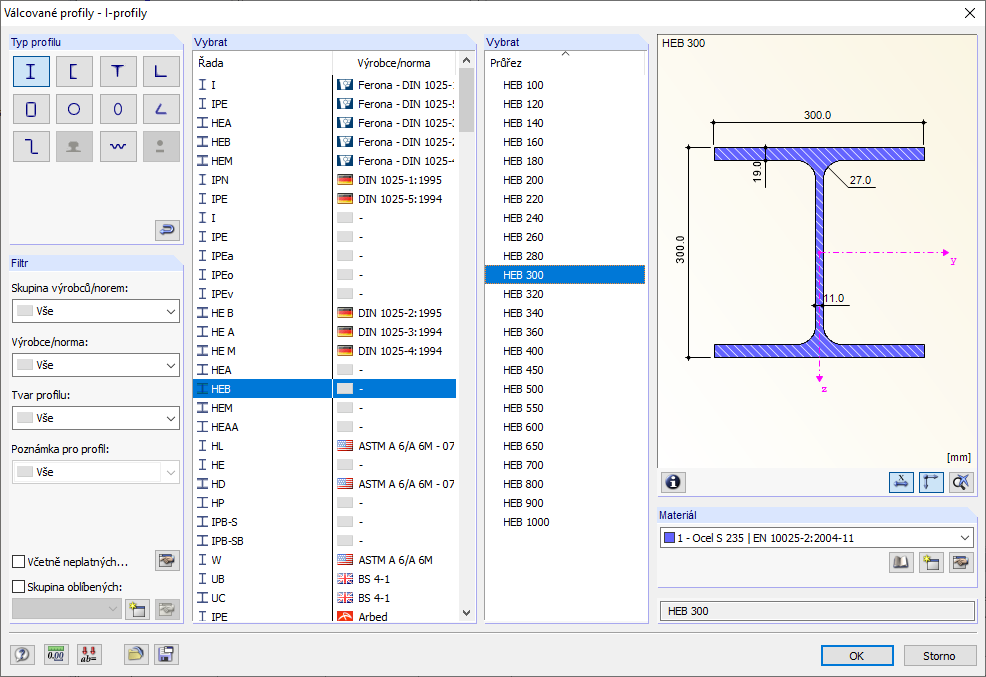 Parametrické zadání