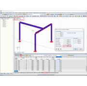 Hmoty v uzlech ve výsledkových tabulkách přídavného modulu DYNAM Pro