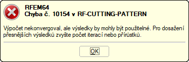 chybové hlášení č. 10154