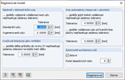 Funkce "Regenerovat model" v programu RFEM