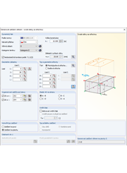 Generování zatížení větrem pomocí plošných zatížení