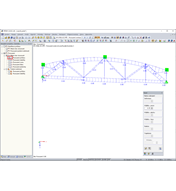 Zaškrtávací políčko Viditelné pruty při aktivaci