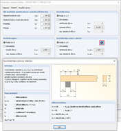 Uživatelsky definovaný příčný tlakový faktor