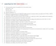 Příklad aktualizační zprávy pro RFEM a RF-PUNCH Pro