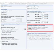 Metoda náhradního prutu a obecná metoda (přednastaveno)