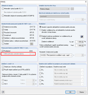 Detaily pro blokový, respektive kalichový základ s hladkými vnitřními stranami kalicha