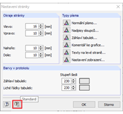 Resetování vzhledu stránek na standardní