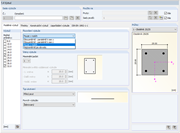 Specifikace podélné výztuže pro posouzení na modelovém sloupu